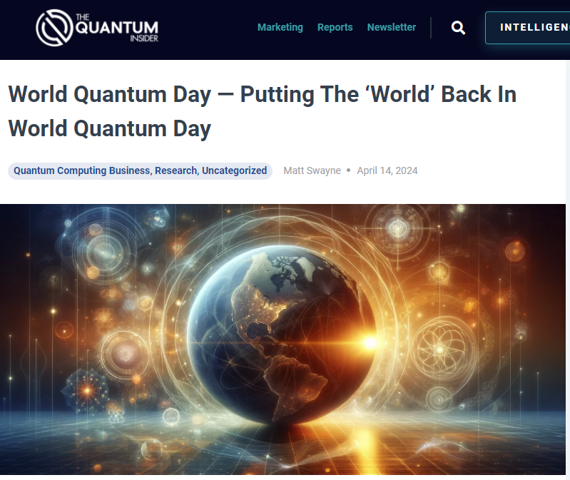 World Quantum Day_ 세계 양자의 날