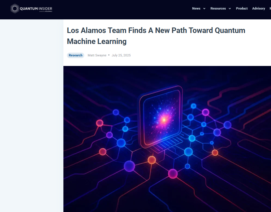 로스앨러모스 연구팀_QML 향한 새로운 길 제시