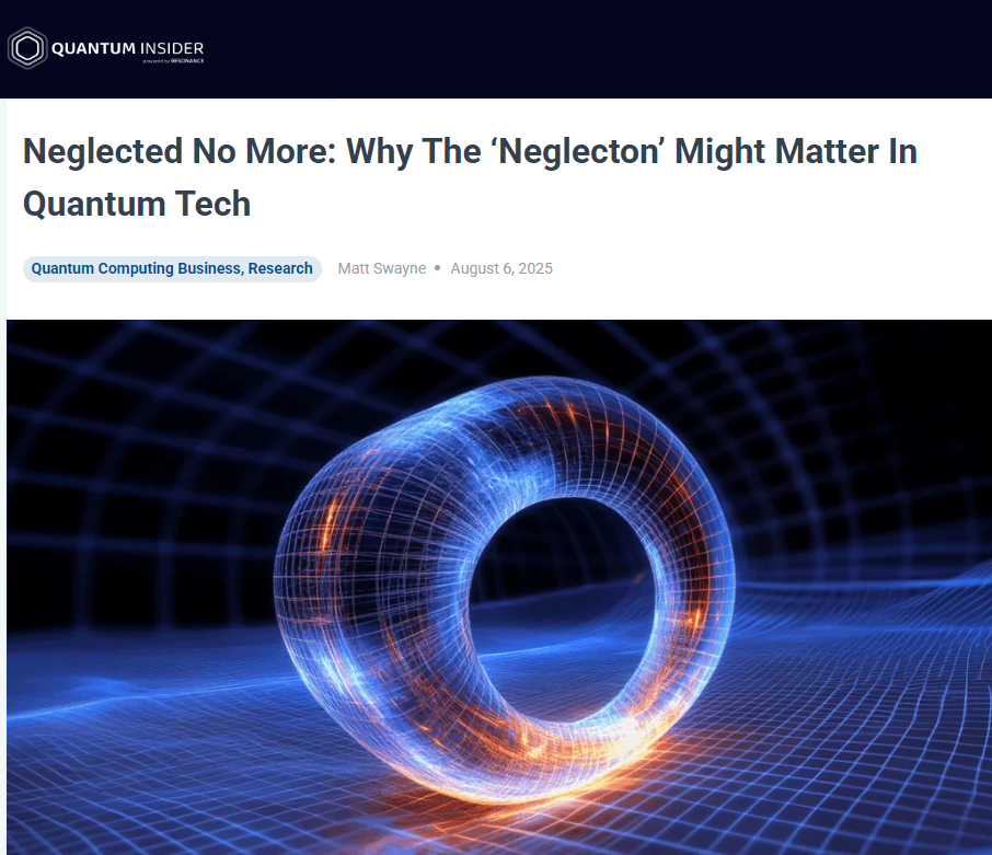 Neglecton_양자 기술에서 왜 중요한가