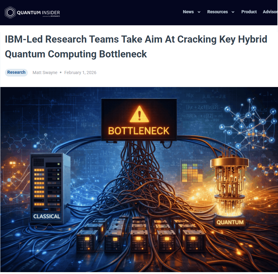 IBM 리드팀_하이브리드 양자컴퓨팅 핵심 병목 문제 해결 도전